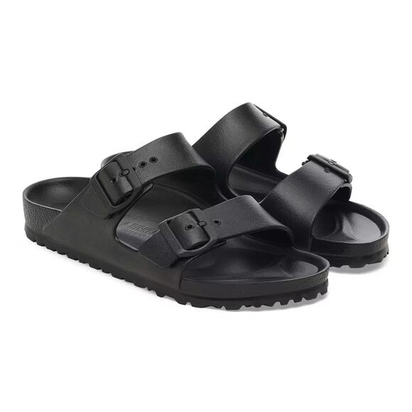 Birkenstock Arizona Essentials EVA Slide Women's Sandal BLACK Medium/Narrow - Picture 5 of 8